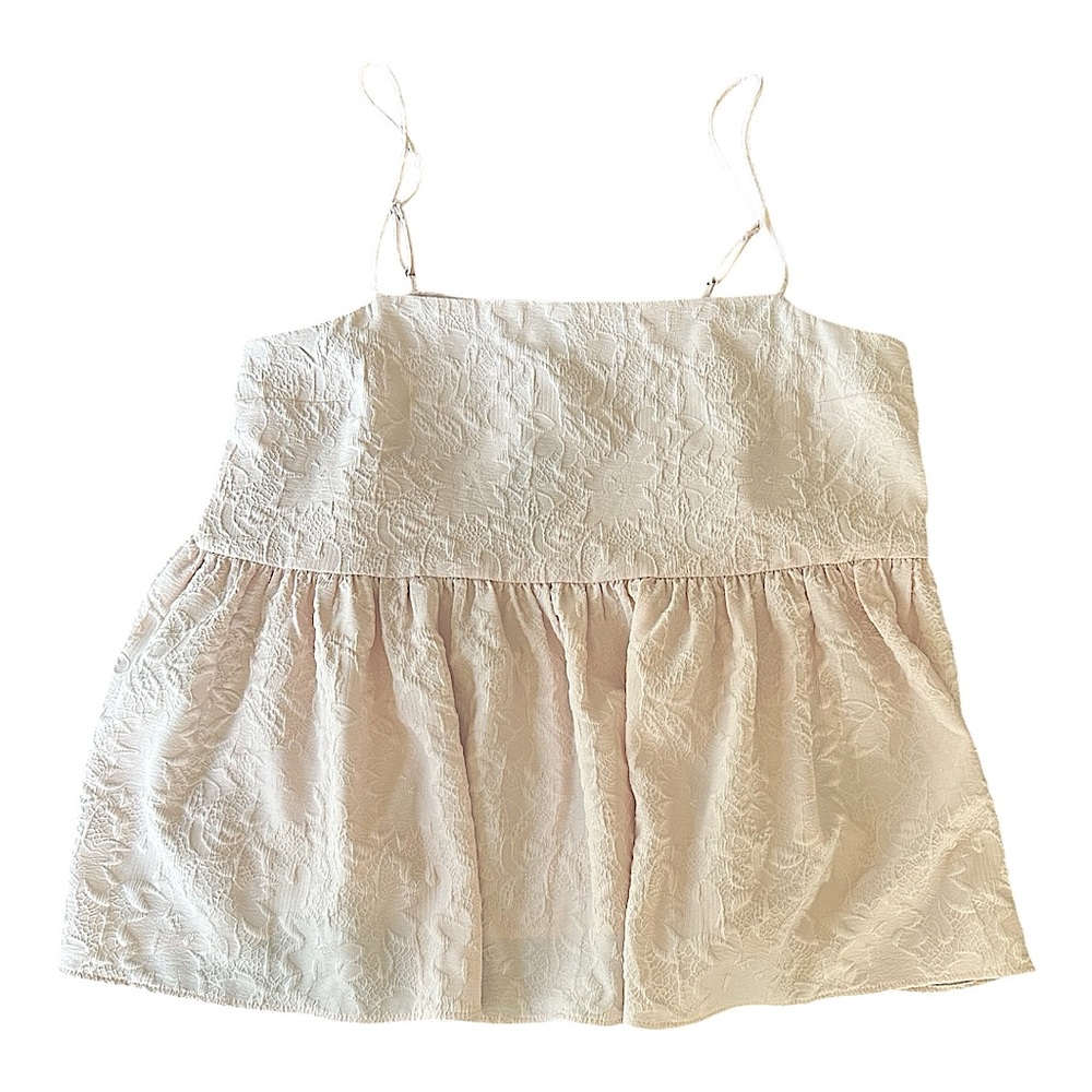 NWT Express Brocade Peplum Top